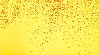 Bubbles on a yellow background