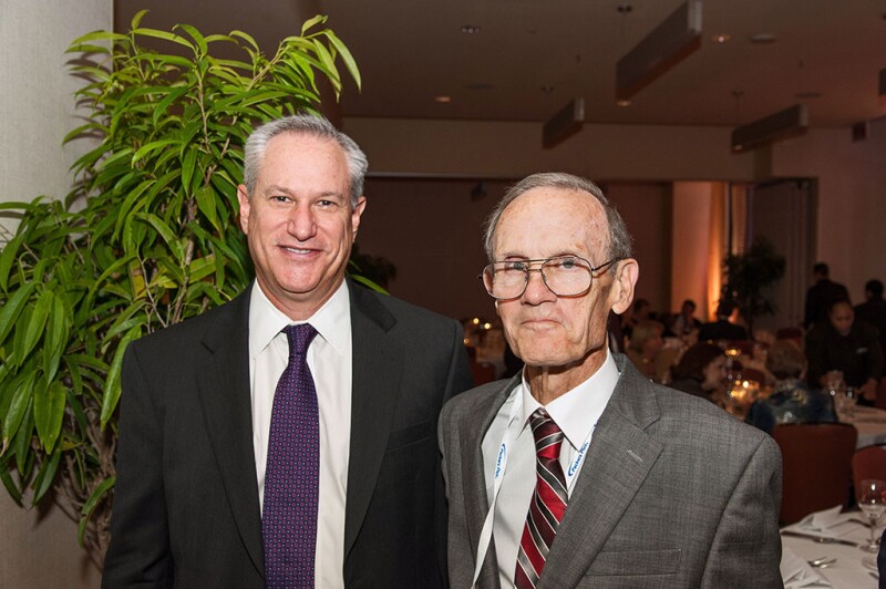 Mark with former SPE Executive Director Dan Adamson at 2012 ATCE.