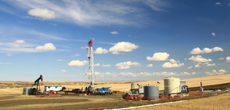 Drilling Rig on the Prairie