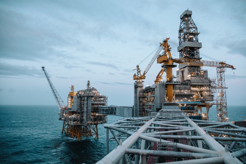 Equinor's Johan Sverdrup production platforms
